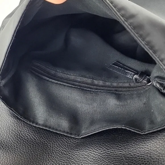 Botkier Trigger Backpack Black Nylon Multi Functional Adjustable Shoulder Straps - Picture 11 of 15